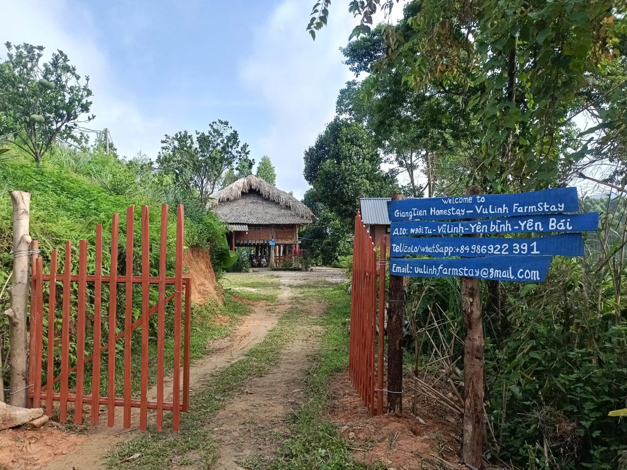 Giangtien Homestay-Vulinh Farmstay-Bungalow Yen Binh Εξωτερικό φωτογραφία